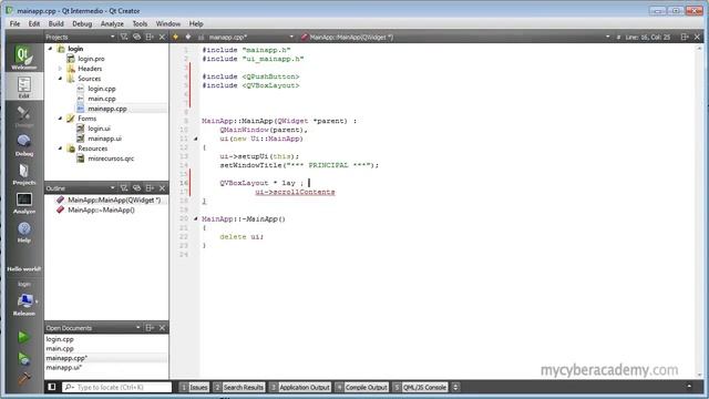 Tutorial Intermedio De Qt - 3 - Scroll Area
