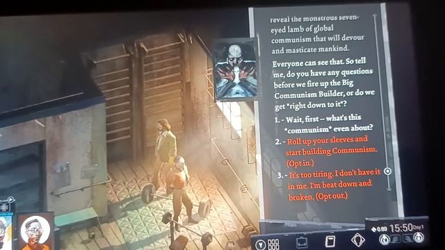 Disco Elysium- Communism Dialogue to unlock Mazovian Socio-Economics смотреть онлайн