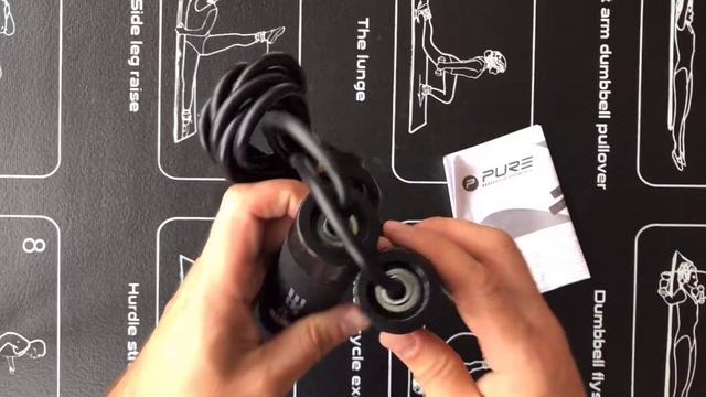 Распаковка. Скакалка с утяжелением PURE2IMPROVE WEIGHTED JUMPROPE