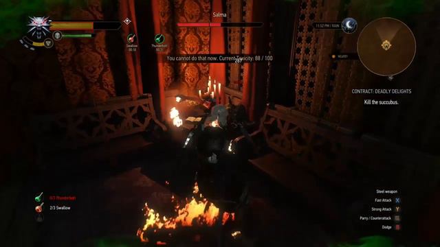 The Witcher 3: Lilith, the succubus of Deadly Delights смотреть онлайн