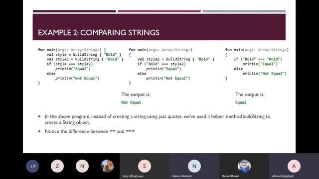 Kotlin: Strings and Functions part1 смотреть онлайн