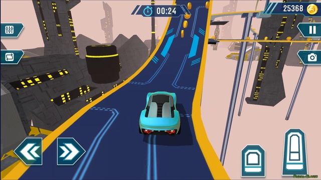 Mega Ramps - Galaxy Racer New Car Game | Android GamePlay смотреть онлайн