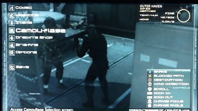 Metal Gear Solid 4 Female Body Search смотреть онлайн