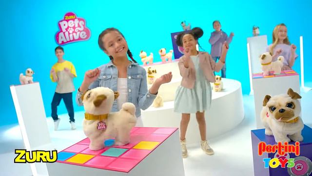ZURU Pets Alive Mops Poppy Interaktivna Kuca