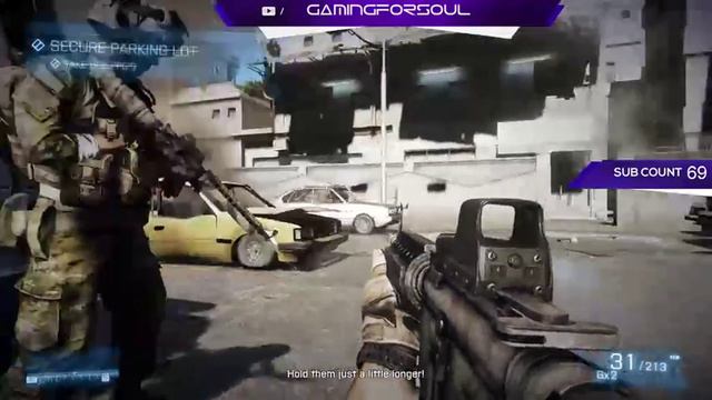 Battlefield 3 - doing campaign #1 смотреть онлайн