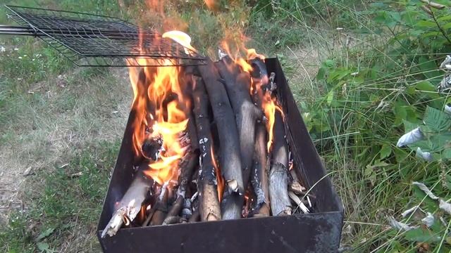 Как почистить/помыть/освежить решетку для гриля на огне быстро и дешево?! Лайфхак. смотреть онлайн