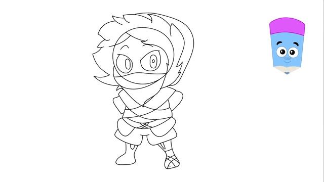 Кросс Санс из X tale рисуем персонажей игры Андертейл смотреть онлайн