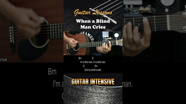 When A Blind Man Cries - Deep Purple | EASY Guitar Lessons - Chords - Guitar Tutorial смотреть онлайн