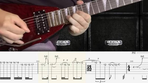 Как играть на гитаре Master of Puppets - Metallica с табулатурами