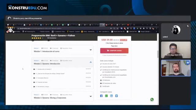 Lanzamiento del curso: Programación BIM: Revit + Dynamo + Python смотреть онлайн