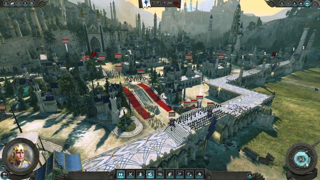 High Elves Tyrion 90 | Total War: Warhammer 2 Mortal Empires смотреть онлайн