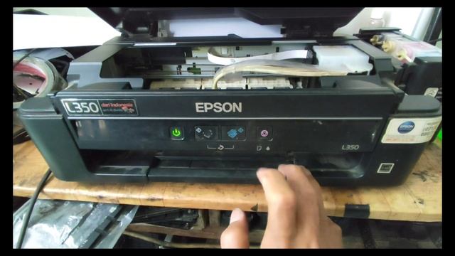 Cara reset ink level printer Epson L350 L360 L210 L220 смотреть онлайн