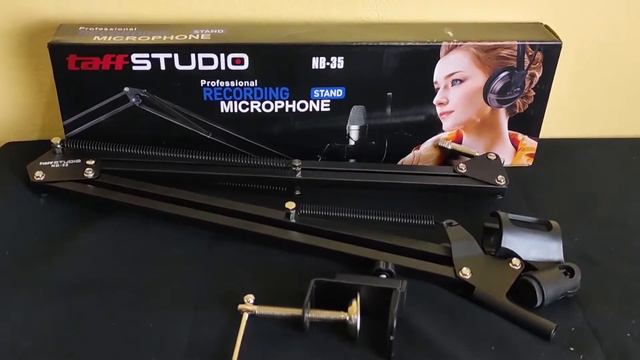 Unboxing TaffStudio ArmStand Lazypod Holder Microphone Podcast Smule Bahan Kokoh смотреть онлайн
