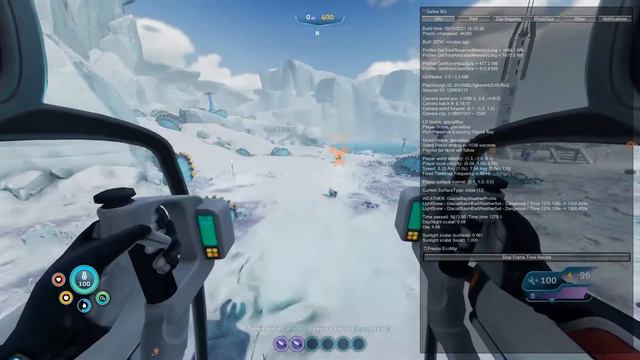 PrawnSuit VS SnowFox. Subnautica: Below Zero смотреть онлайн
