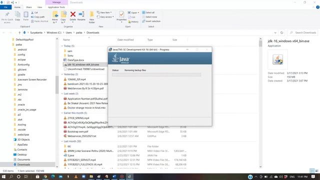 How to Install Java 16 On Window 10 (2021) смотреть онлайн