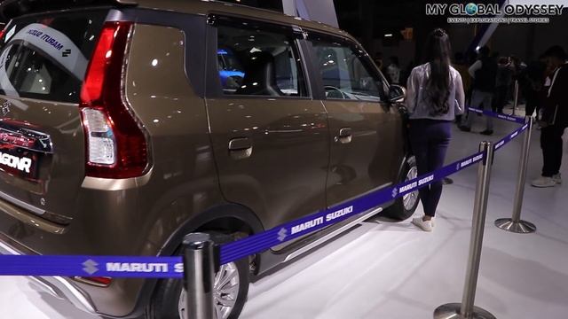 Maruti Suzuki WagonR 2021 showcased at AutoExpo 2020, Noida, India смотреть онлайн