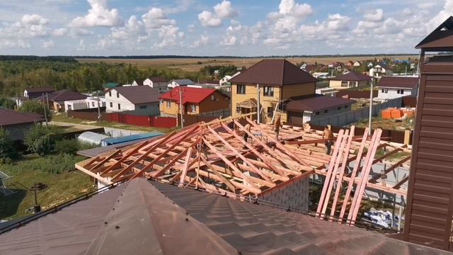 Вальмовая кровля. ЛЕГКО.