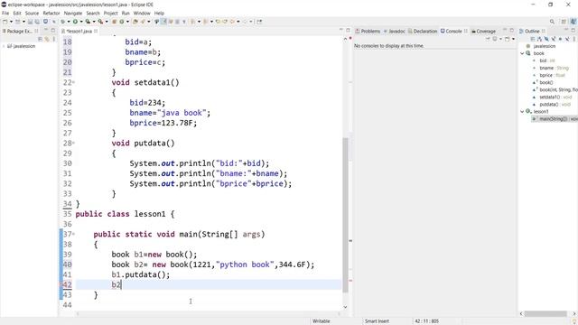 constructor types. Java for beginners. how to create different types of constructors in Tamil. смотреть онлайн