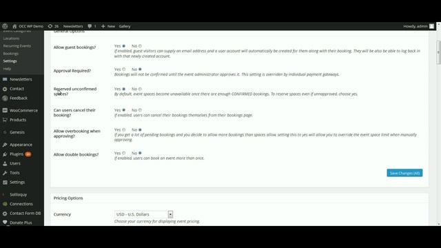 Events Manager - How to manage general settings смотреть онлайн