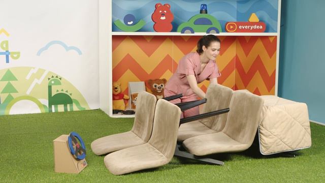 Машина из стульев - увлекательная игра дома смотреть онлайн