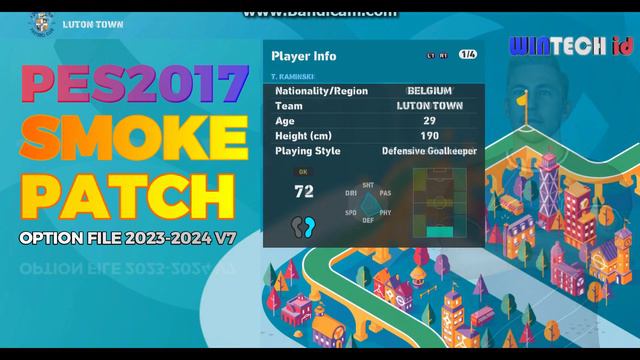 PES 2017 NEW SMOKE PATCH OPTION FILE 2023-2024 V7 смотреть онлайн