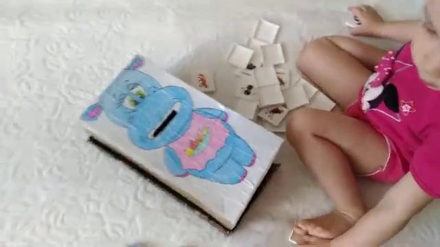 Игрушка из коробки для обуви. смотреть онлайн