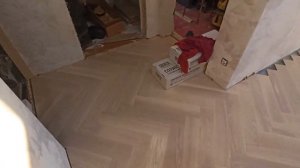 Укладка Инженерной доски. Английская елка.