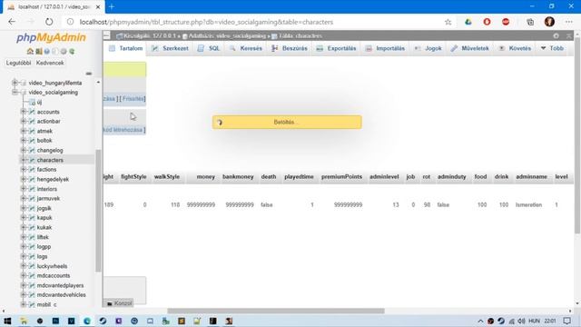 MTA DEV || SocialGaming - SQL összekötés, elindítás, admin adás stb... смотреть онлайн