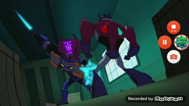Transformers animated all Headmaster scenes. смотреть онлайн