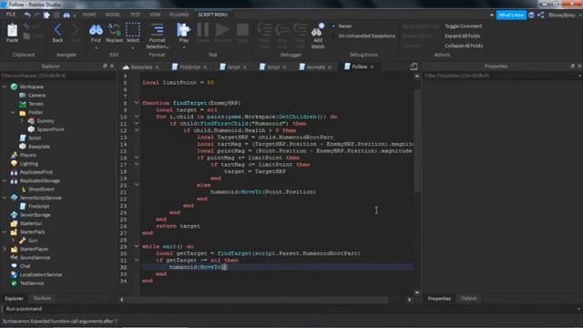 How to make an Enemy NPC w/ Damage & Limit Script | Roblox Studio смотреть онлайн