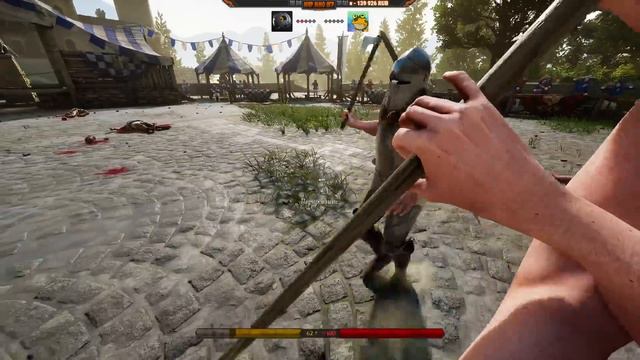 Пробивают ли мечи латы 1 на 1 - MORDHAU 2021 Прохождение смотреть онлайн