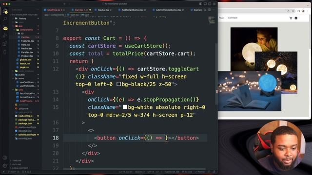 Let's Build a Moonlamp E-Commerce Website with Next.js 13 and Tailwind! смотреть онлайн