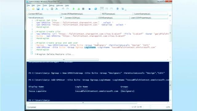 Gary Lapointe-Administering SharePoint Online with Windows PowerShell смотреть онлайн