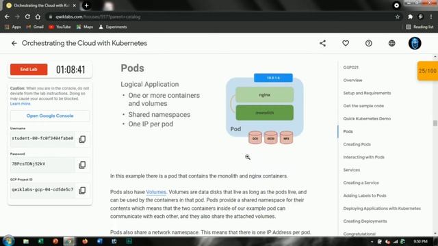 Orchestrating the Cloud with Kubernetes | Qwiklabs [GSP021] | Google Cloud Platform | Free Swags смотреть онлайн