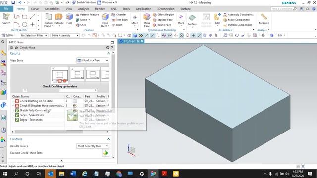 How to run Checkmate in NX смотреть онлайн