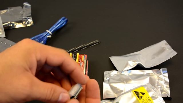 Посылка из Китая Arduino UNO + CNC Комплект смотреть онлайн