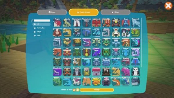 PIXARK - HOW TO USE CREATIVE MODE! 89 CREATURES! CYCLOPS REAPER SPRITES DINOS ELEMENTALS