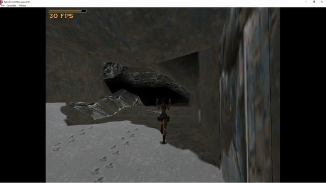 Tomb Raider Gold (3DFX) Retroarch DOSBox Pure смотреть онлайн