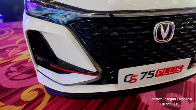 2022 Changan CS 75 Plus White Color | Exterior and Interior Walkaround смотреть онлайн