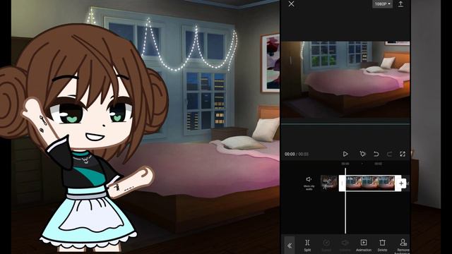 Как монтировать анимации в кап куте гача клуб