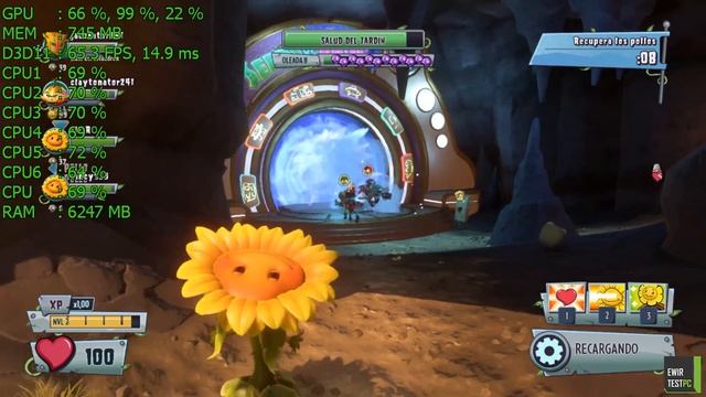 Plants vs Zombies Garden Warfare 2 (1080p-720p)// FX 6300+GTX 750 1gb+ 8 Gb RAM смотреть онлайн