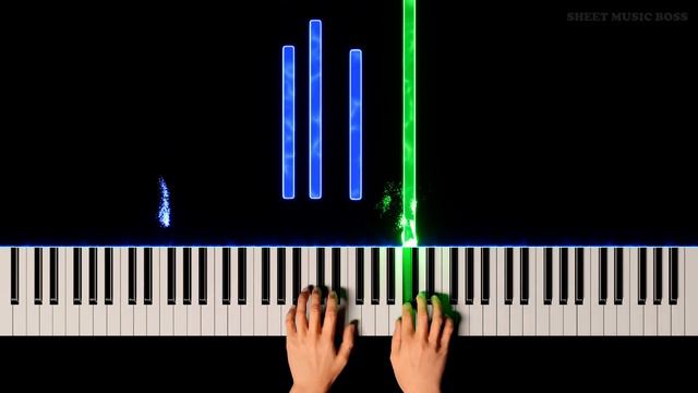 Erik Satie - Gnossienne 2 - Piano Tutorial смотреть онлайн