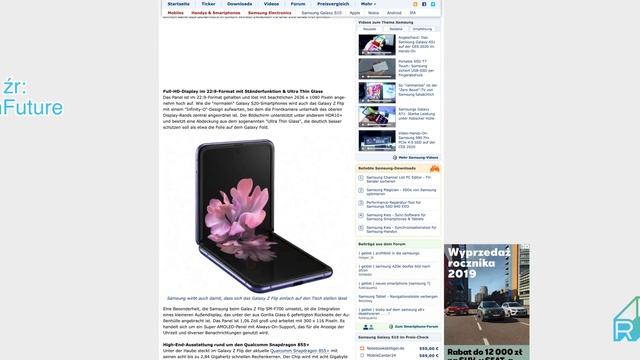 Samsung Galaxy Z Flip, S10 Lite, Note 10 Lite i #AndroidHelp - #TechNews 39 | Robert Nawrowski смотреть онлайн