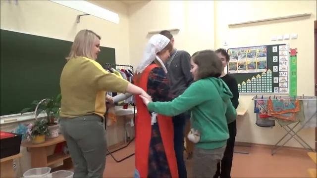 Открытый урок Социально - бытовой ориентировки "Без труда мы никуда" с классами "Особый ребёнок 7,9 смотреть онлайн