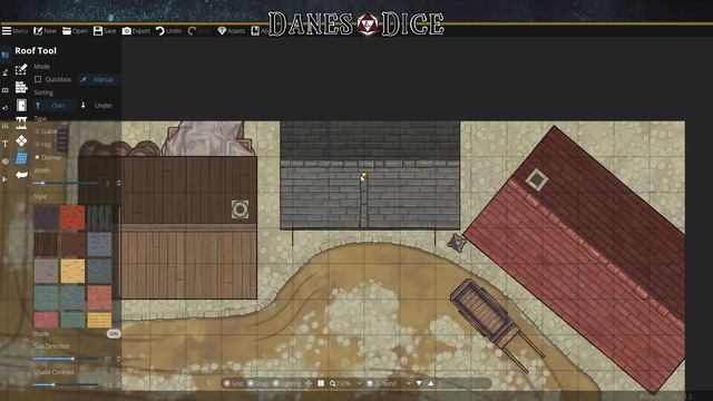 City 1 [Day+Night] | TTRPG Battlemap Timelapse [DungeonDraft] смотреть онлайн