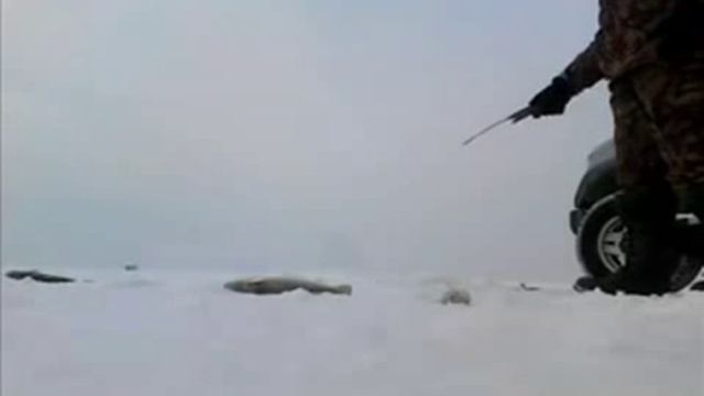 Зимняя морская рыбалка. Амурский залив. смотреть онлайн