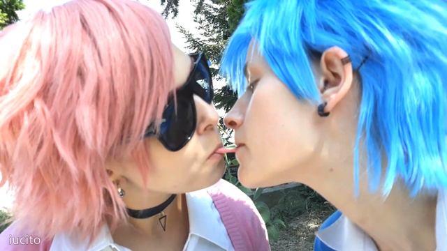 【cosplay】 Yarichin☆Bitch Club (Tamura And Yuri)