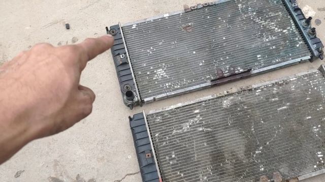 Замена основного радиатора Опель Синтра часть 2 смотреть онлайн