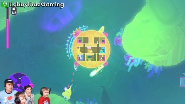 Lovers In a Dangerous Spacetime part 3 Fish Boss with HobbyFamilyGaming смотреть онлайн