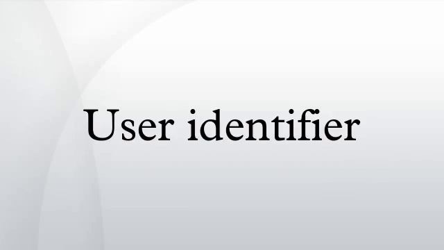User identifier смотреть онлайн